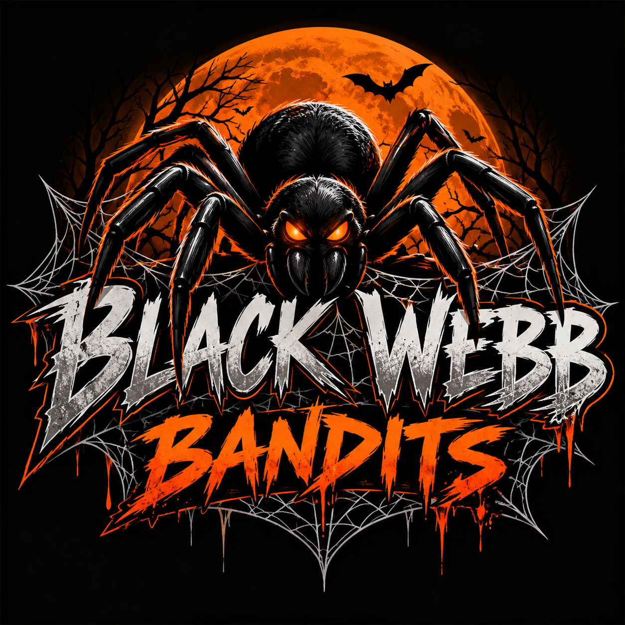 Black Webb Bandits team logo